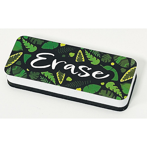 Ashley Magnetic Whiteboard Eraser 2" Width x 5" Length - Magnetic, Durable - Multicolor - Foam, Felt - 1 Each (09980)
