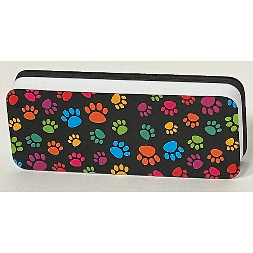 Ashley Magnetic Whiteboard Eraser 2" Width x 5" Length - Magnetic, Durable - Multicolor - Foam, Felt - 1Each (09987)