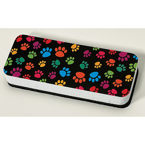 Ashley Magnetic Whiteboard Eraser 2" Width x 5" Length - Magnetic, Durable - Multicolor - Foam, Felt - 1Each (09987)