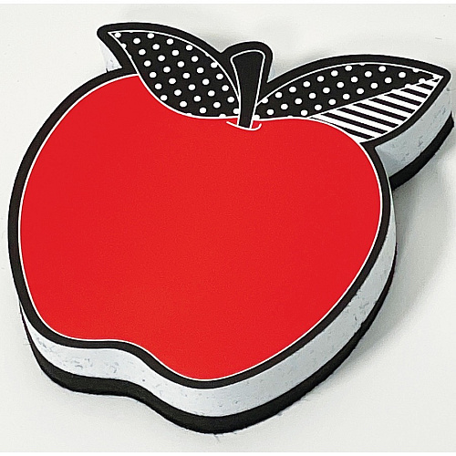 Ashley Magnetic Whiteboard Eraser Magnetic, Durable - Multicolor - Foam, Felt - 1 Each (09988)