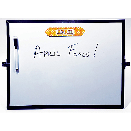Ashley Magnetic Chalkboard Calendar Months 12 - Write on/Wipe off - 1 Each - Multicolor (19024)