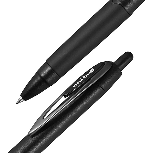 uni-ball uniball&trade; 207 Plus+ Gel Pen 0.7 mm Medium Pen Point - Retractable - Assorted Ink - Gel-based, Nanofiber Ink - Black Metal Barrel - 4 / Pack (70458)