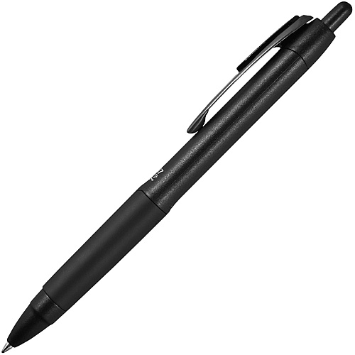 uni-ball uniball&trade; 207 Plus+ Gel Pen 0.7 mm Medium Conical Pen Point - Refillable - Retractable - Blue Ink - Gel-based, Nanofiber Ink - Black Metal Barrel - 1 Dozen (70463)