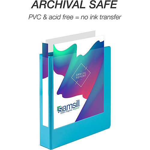 Samsill Durable 1.5 Inch Binder, Made in the USA, D Ring Customizable Clear View Binder, Fashion Assortment, 4 Pack, Each Holds 350 Page 1 1/2" Binder Capacity - 350 Sheet Capacity - Fastener(s): D-Ring - Chipboard, Polypropylene - Assorted - Re (MP46459)