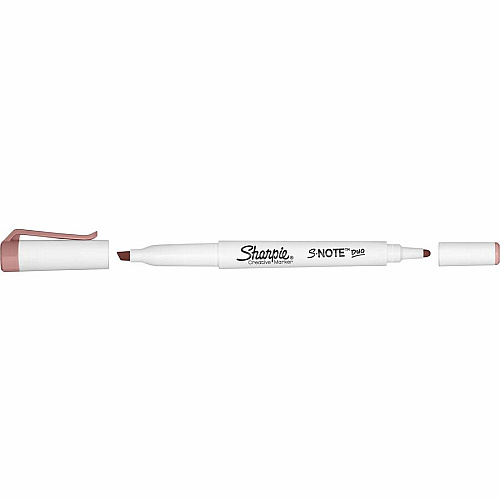 Sharpie S-Note Duo Dual-Tip Markers Chisel, Bullet Marker Point - Assorted Ink - 16 / Pack (2154174)