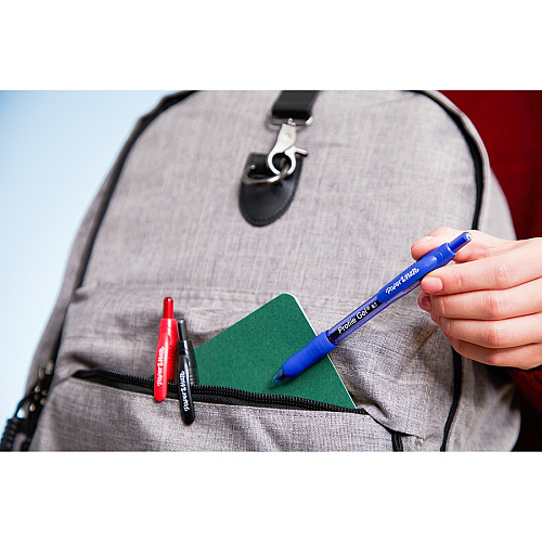 Paper Mate Profile Retractable Gel Pens 0.7 mm Medium Pen Point - Retractable - Black Ink - Gel-based - 4 / Pack (2097013)