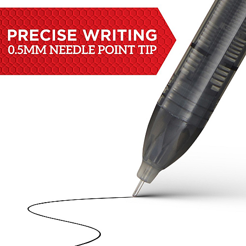 Sharpie 0.7mm Rollerball Pen 0.5 mm Needle Pen Point - 2 / Pack (2093200)