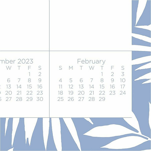 Cambridge Basic 2025-2026 Monthly Desk Pad Calendar, Standard, 21 3/4" x 17" (CRM92020)