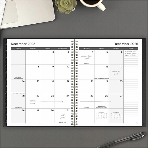 thumbnail image 2 of 2025 2026 Planner Planner 2025 2026 Weekly And Monthly Tabs... 2 of 12