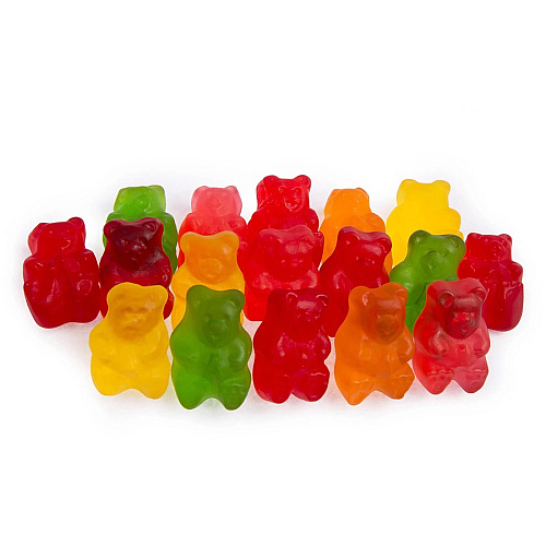 Office Snax Gummy Bears Candy Assorted - 16 oz - 1 Each (00669)
