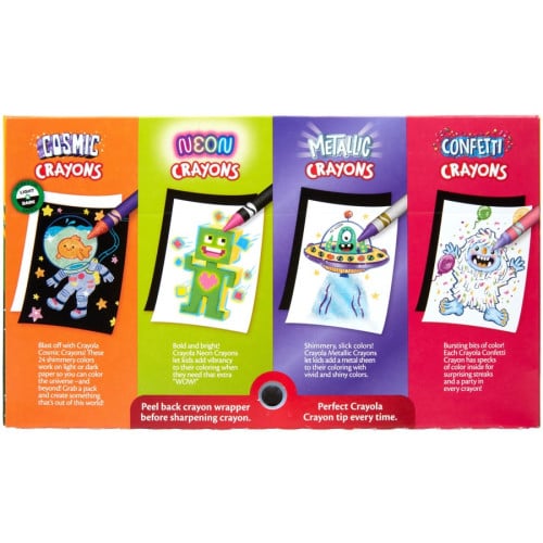 Crayola Special Effects Crayon Set (523462)
