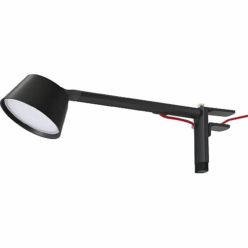 Bostitch Verve Adjustable LED Desk Lamp LED Bulb - Adjustable, Dimmable, Adjustable Brightness, Clock, Durable, Swivel Base, Color Changing Mode - Aluminum - Desk Mountable - Black - for Desk - Alexa Supported (2200CLSMBK)