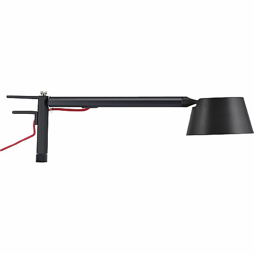 Bostitch Verve Adjustable LED Desk Lamp LED Bulb - Adjustable, Dimmable, Adjustable Brightness, Clock, Durable, Swivel Base, Color Changing Mode - Aluminum - Desk Mountable - Black - for Desk - Alexa Supported (2200CLSMBK)
