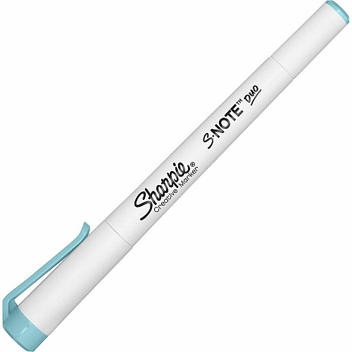 Sharpie S-Note Duo Dual-Tip Markers Chisel, Bullet Marker Point - Assorted Ink - 8/Pack - 6 / Box (2154173BX)