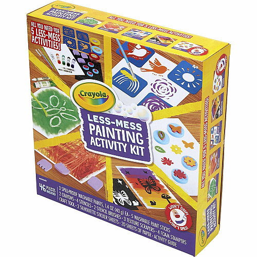 Crayola Less Mess Paint Set Paint, Art - 1 Kit (046941)