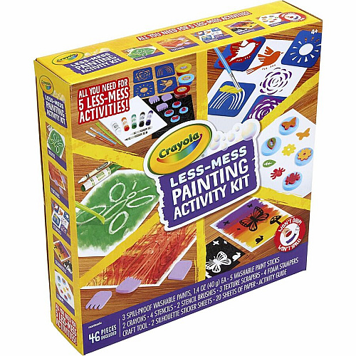 Crayola Less Mess Paint Set Paint, Art - 1 Kit (046941)