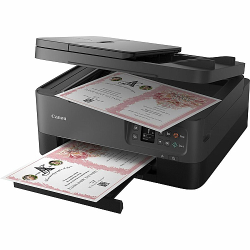 Canon TR7020A Wireless Inkjet Multifunction Printer - Color - Black