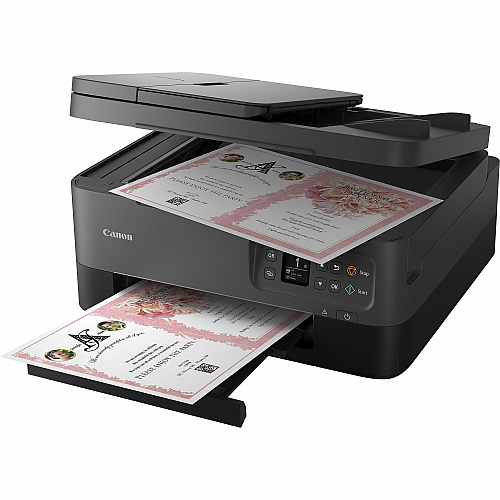 Canon TR7020A Wireless Inkjet Multifunction Printer - Color - Black