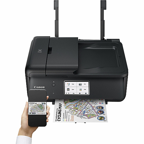 Canon TR8620A Wireless Inkjet Multifunction Printer - Color - Black
