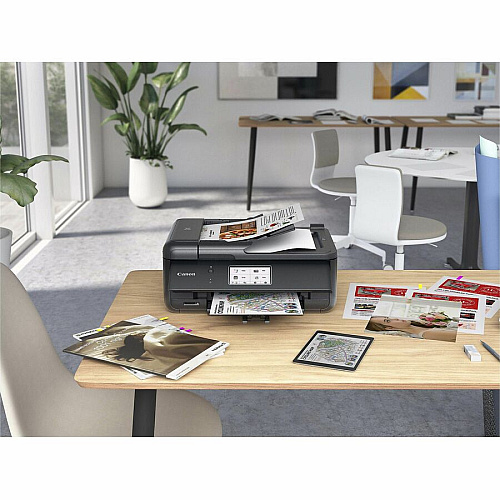 Canon TR8620A Wireless Inkjet Multifunction Printer - Color - Black