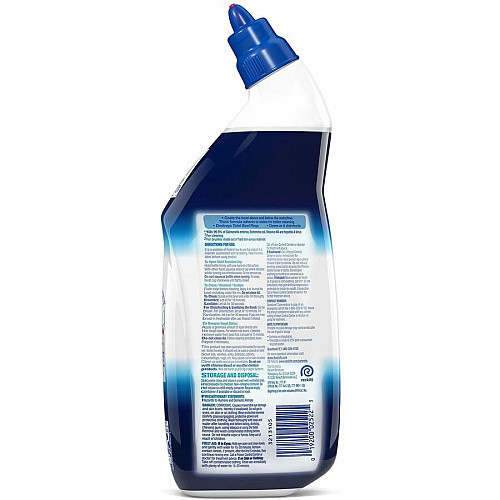 Lysol&reg; Toilet Bowl Power Cleaning Gel, 24 oz Bottle., 9 Bottles 24 fl oz (0.8 quart) - Atlantic Fresh Scent - Disinfectant - Blue Bottle - 9 / Carton (98012CT)