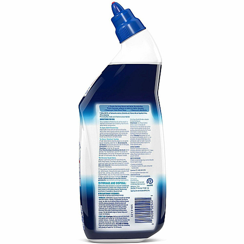 Lysol&reg; Toilet Bowl Power Cleaning Gel, 24 oz Bottle., 9 Bottles 24 fl oz (0.8 quart) - Atlantic Fresh Scent - Disinfectant - Blue Bottle - 9 / Carton (98012CT)