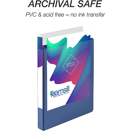 Samsill Durable 1 Inch Binder, Made in the USA, D Ring Customizable Clear View Cover, Fashion Assortment, 4 Pack, Each holds 225 Pages 1" Binder Capacity - Letter - 8 1/2" x 11" Sheet Size - 225 Sheet Capacity - 3 Ring(s) - Fastener(s): D-Ring - (MP46439)