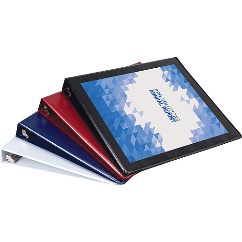 Samsill Durable 1 Inch Binder, Made in The USA, D Ring Binder, Customizable Clear View Cover, Basic Assortment, 4 Pack, Each Holds 225 Pages 1" Binder Capacity - Letter - 8 1/2" x 11" Sheet Size - 225 Sheet Capacity - 3 Ring(s) - Fastener(s): D- (MP46409)