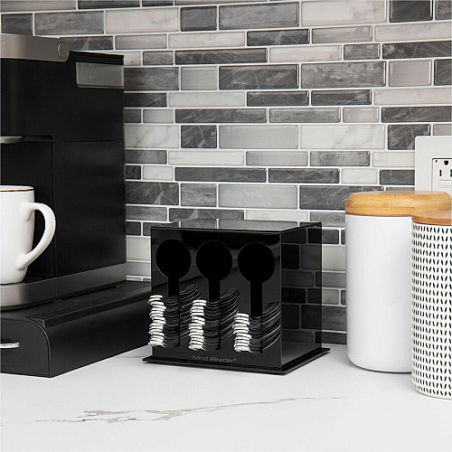 Mind Reader Cutlery Dispenser & Organizer (3CSTORBLK)