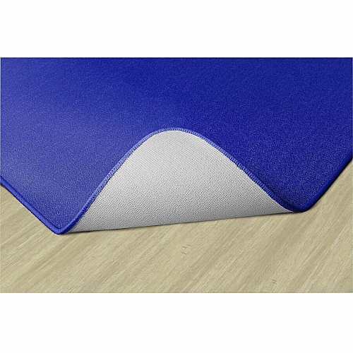 Flagship Carpets Americolors Solid Color Rug Floor Rug - Traditional - 15 ft Length x 12 ft Width - Rectangle - Royal Blue - Nylon, Yarn - 1 Each (AS76RB)