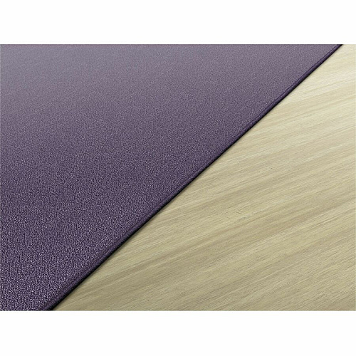 Flagship Carpets Americolors Solid Color Rug Floor Rug - Traditional - 72" Length x 48" Width - Rectangle - Pretty Purple - Nylon, Yarn - 1 Each (AS22PP)