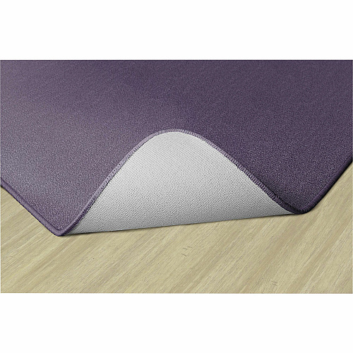 Flagship Carpets Americolors Solid Color Rug Floor Rug - Traditional - 18 ft Length x 12 ft Width - Rectangle - Pretty Purple - Nylon, Yarn - 1 Each (AS80PP)