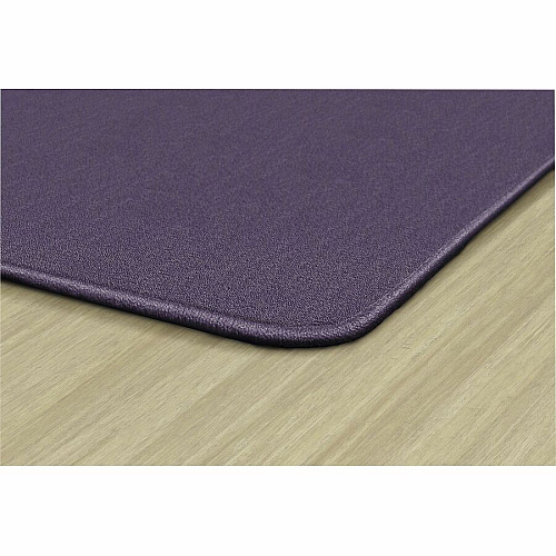 Flagship Carpets Americolors Solid Color Rug Floor Rug - Traditional - 18 ft Length x 12 ft Width - Rectangle - Pretty Purple - Nylon, Yarn - 1 Each (AS80PP)