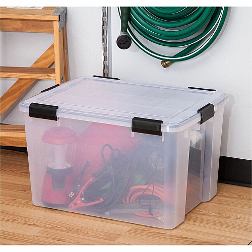 IRIS WeatherTight Heavy-duty Storage Tote (110586)