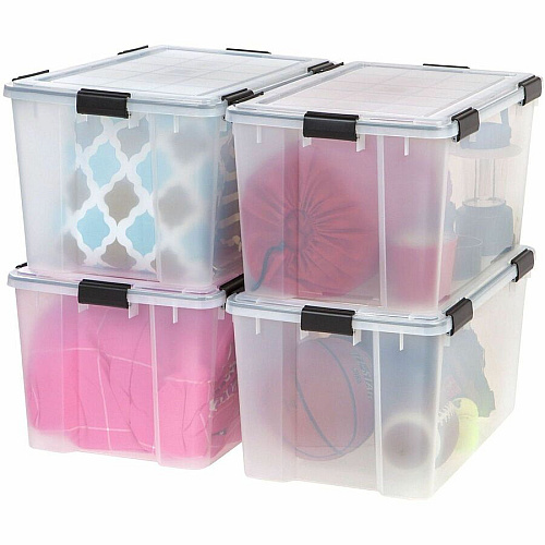 IRIS WeatherTight Heavy-duty Storage Tote (110586)