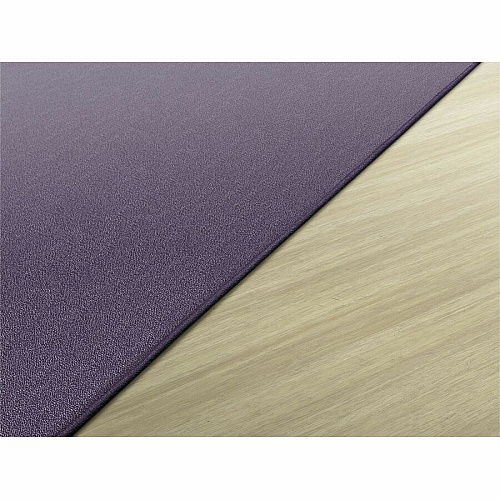 Flagship Carpets Americolors Solid Color Rug Floor Rug - Traditional - 15 ft Length x 12 ft Width - Rectangle - Pretty Purple - Nylon, Yarn - 1 Each (AS76PP)