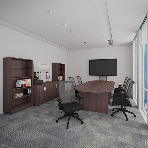 Boss Mesh Task Chair 5-star Base - Gray, Black - Mesh - Armrest - 1 Each (B6566GYBK)