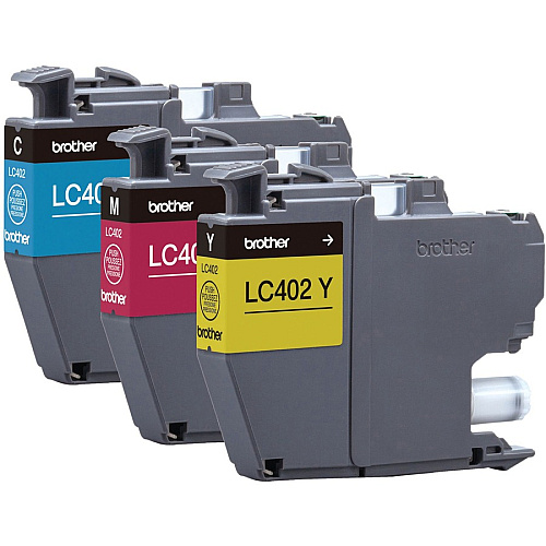Brother Original Standard Yield Inkjet Ink Cartridge - Cyan, Magenta, Yellow - 3 Pack Inkjet - Standard Yield - 3 Pack (LC4023PKS)