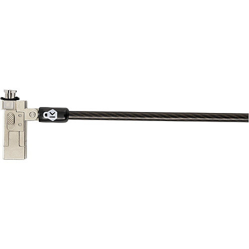 Kensington Slim NanoSaver 2.0 Keyed Laptop Lock 5.91 ft Cable - Keyed Lock - Carbon Steel - For Notebook (65021)