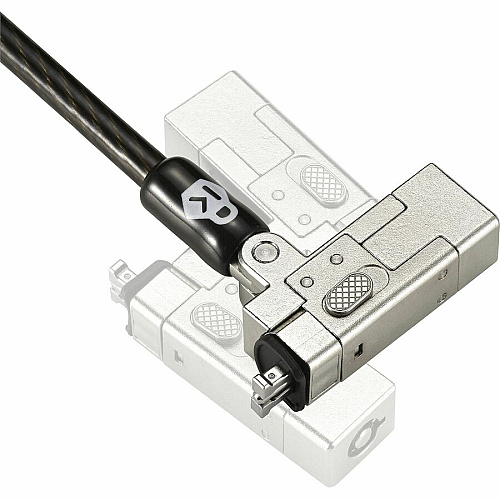 Kensington Slim NanoSaver 2.0 Keyed Laptop Lock 5.91 ft Cable - Keyed Lock - Carbon Steel - For Notebook (65021)