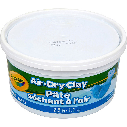 Crayola Air-Dry Clay Art, Classroom, Art Room - Blue - 1 Each (575142)