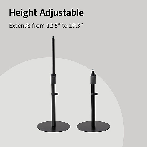 Kensington A1010 Telescoping Desk Stand Desktop - Black (87651)
