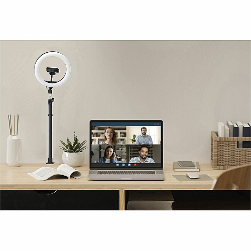 Kensington A1000 Clamp Mount for Microphone, Webcam, Lighting System, Telescope, Boom Arm - Black Height Adjustable - 1 Each (87654)