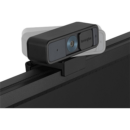 Kensington W2000 Webcam - 30 fps - Black - USB Type C - 1 Pack(s) 1920 x 1080 Video - Auto-focus - 360&deg; Angle - 2x Digital Zoom - Microphone - For Notebook, Computer (81175)