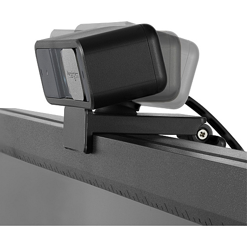 Kensington W2050 Webcam - 30 fps - Black - USB Type C - 1 Pack(s) 1920 x 1080 Video - Auto-focus - 360&deg; Angle - 2x Digital Zoom - Microphone - For Notebook, Computer (81176)