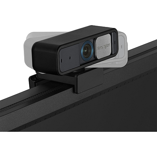 Kensington W2050 Webcam - 30 fps - Black - USB Type C - 1 Pack(s) 1920 x 1080 Video - Auto-focus - 360&deg; Angle - 2x Digital Zoom - Microphone - For Notebook, Computer (81176)