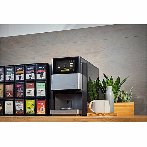Flavia&reg; C600 Coffee Machine Brewer, 7" Touchscreen, Single-Serve Multi-serve - Frother - Black (18000565)