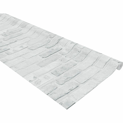 Fadeless Bulletin Board Paper Rolls Bulletin Board, Classroom, Fun and Learning, File Cabinet, Door, Display, Paper Sculpture, Table Skirting, Party, Home Project, Office Project, ... - 48" Width x 50 ft Length - 50 lb Basis Weight - White - 1  (P0056905)
