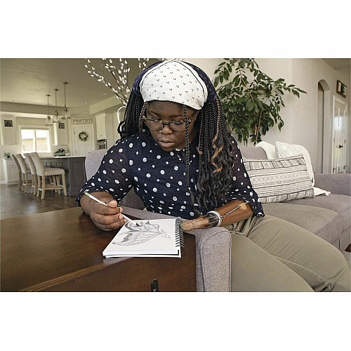 UCreate Poly Cover Sketch Book 75 Sheets - Spiral - 70 lb Basis Weight - 9" Width x 6" Depth - Black Polyurethane Cover - Heavyweight, Acid-free Paper, Durable Cover, Perforated - 1 Each (PCAR37089)