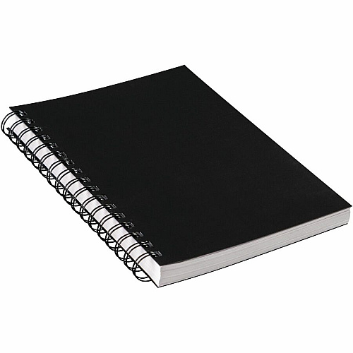 UCreate Poly Cover Sketch Book 75 Sheets - Spiral - 70 lb Basis Weight - 9" Width x 6" Depth - Black Polyurethane Cover - Heavyweight, Acid-free Paper, Durable Cover, Perforated - 1 Each (PCAR37089)